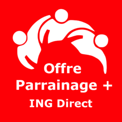 Logo Offre parrainage + ING Direct