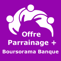 Logo Offre parrainage + Boursorama Banque